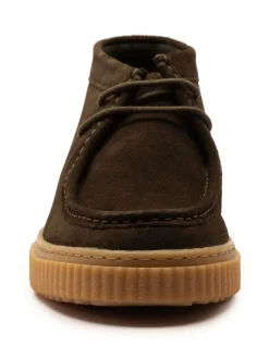 Bruin - Off The Hook Bolan suède leren Vetersluiting casual Boots