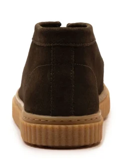 Bruin - Off The Hook Bolan suède leren Vetersluiting casual Boots