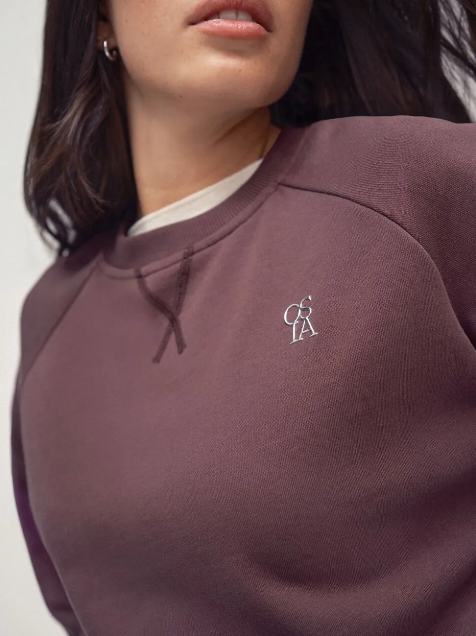 Bruin - OSIA Crew Neck Oversized Sweatshirt