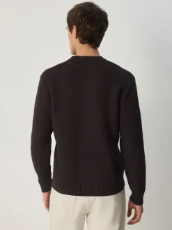 Bruin - Regular Fit Textured Crew Jumper