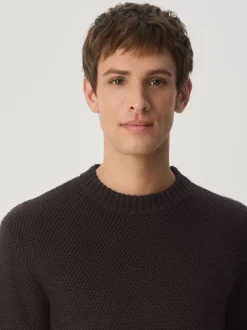 Bruin - Regular Fit Textured Crew Jumper