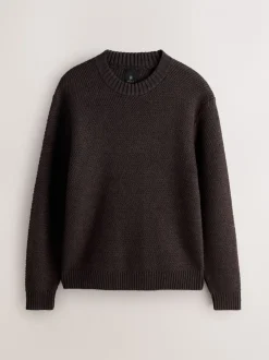 Bruin - Regular Fit Textured Crew Jumper