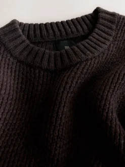 Bruin - Regular Fit Textured Crew Jumper