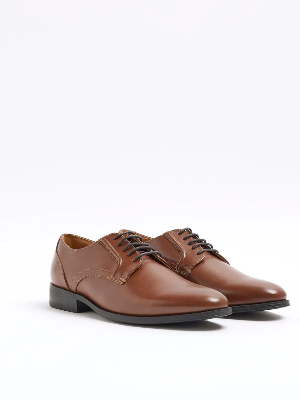 Bruin - River Island Formele Derby Schoenen