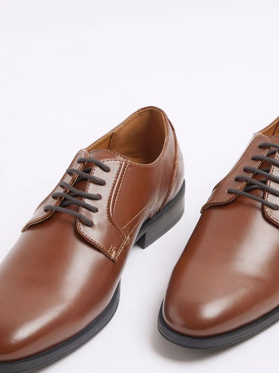Bruin - River Island Formele Derby Schoenen
