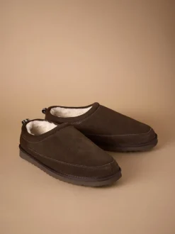 Bruin - Signature Suede Faux Fur Lined Slippers