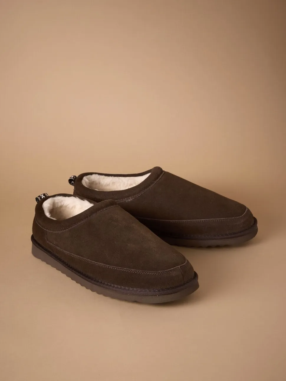 Bruin - Signature Suede Faux Fur Lined Slippers