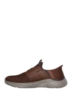 Bruin - Skechers Garner Newick instapsneakers