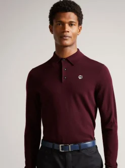 Bruin - Ted Baker omkeerbare leren Karmer riem