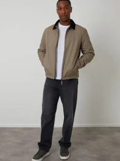 Bruin - Threadbare Zip Through Lightweight Jacket With Quilting