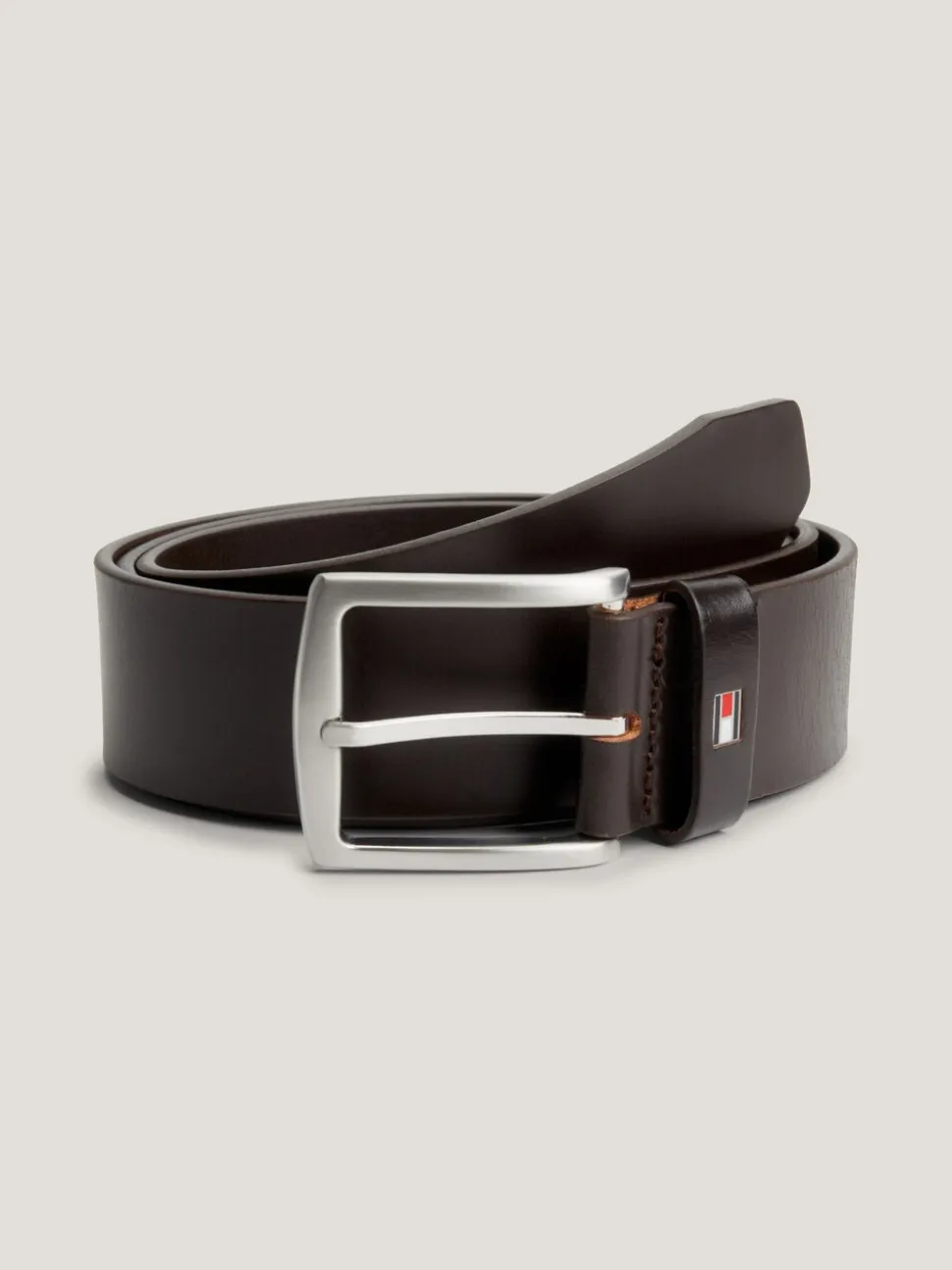 Bruin - Tommy Hilfiger New Denton riem