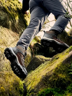 Bruin - Waterbestendige wandelschoenen