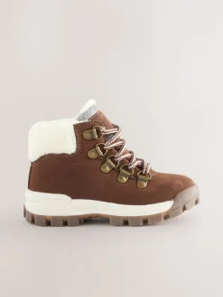 Bruin borg - Thermische gevoerde Thinsulate™ wandelschoenen