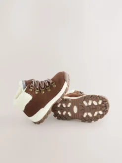 Bruin borg - Thermische gevoerde Thinsulate™ wandelschoenen