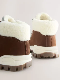 Bruin borg - Thermische gevoerde Thinsulate™ wandelschoenen
