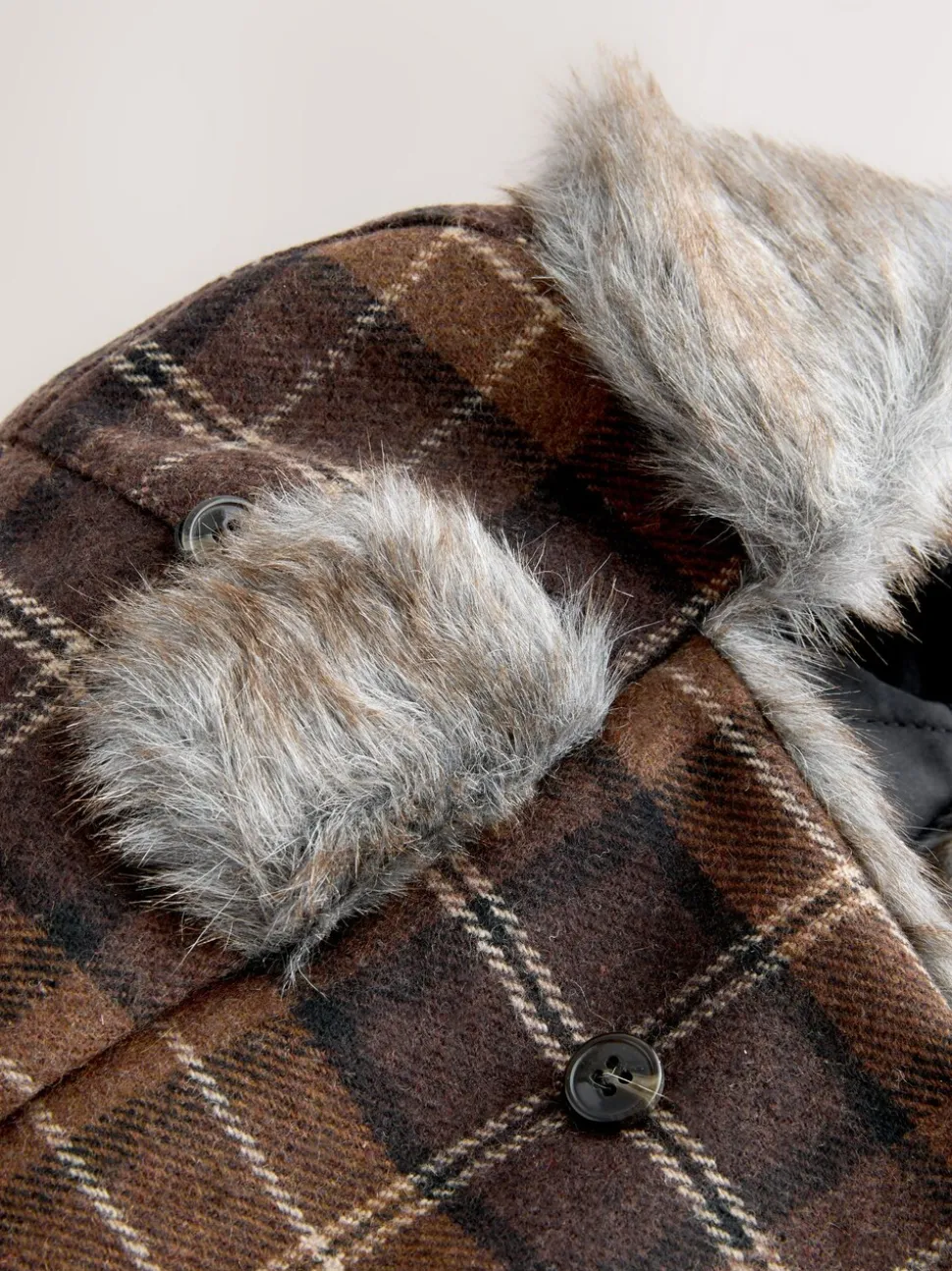 Bruin geruit - Wintermuts