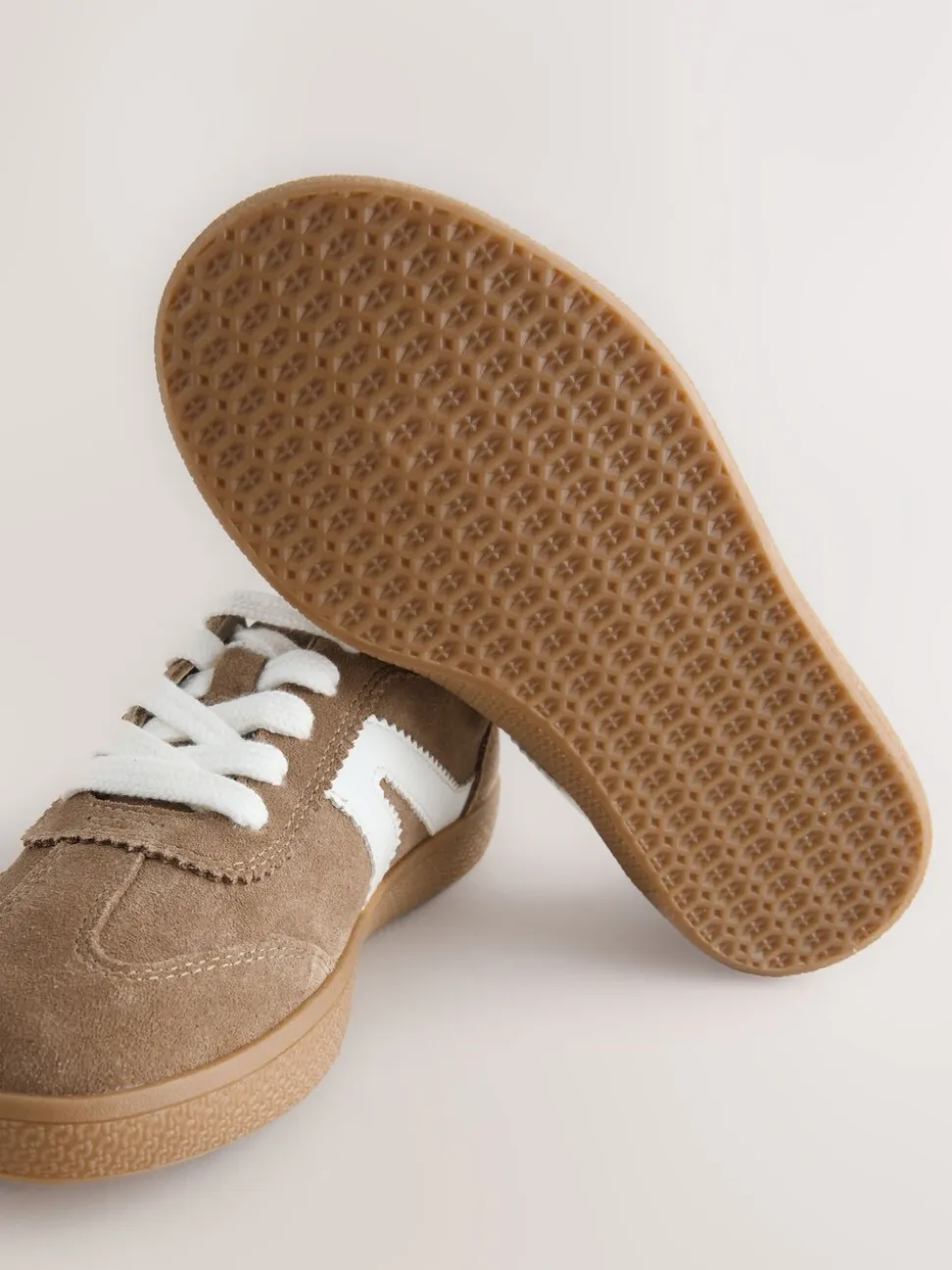 Bruin suède - Retro sneakers