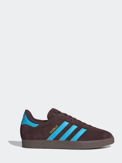 Bruin/blauw - adidas Originals - Gazelle sneakers
