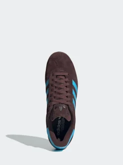 Bruin/blauw - adidas Originals - Gazelle sneakers