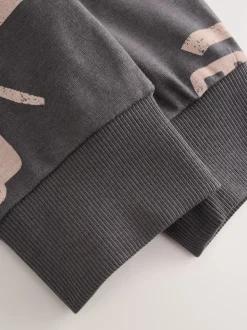 Bruin/Crème Transport - Mini Knusse Pyjama's 3 Set (9mnd-10jr)