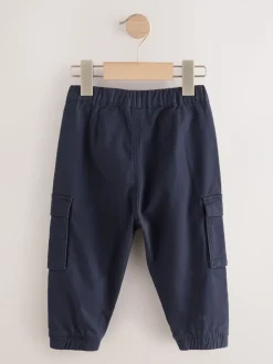 Bruin/marineblauw - Cargobroek 2 Pack (3mnd-7jr)