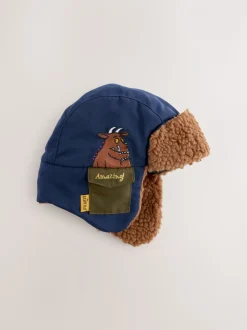 Bruin/Marineblauw Gruffalo - Pilotenmuts (1 - 6 jr)