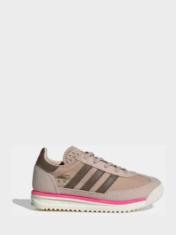 Bruin/naturel - adidas Originals SL 72 RS Elastic Laces Trainers