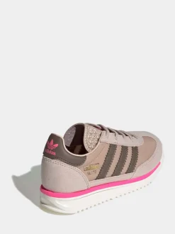 Bruin/naturel - adidas Originals SL 72 RS Elastic Laces Trainers