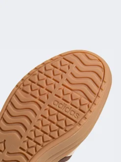 Bruin/roze - Adidas Vl Court Bold sneakers