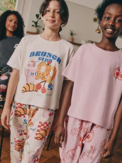 Brunch Club - Verpakking van 3 pyjama's met joggingbroek (3 - 16 jr)