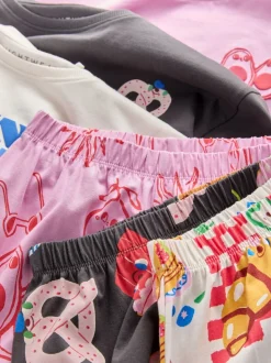 Brunch Club - Verpakking van 3 pyjama's met joggingbroek (3 - 16 jr)