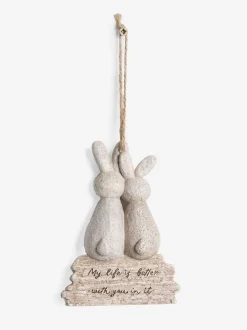 Bunnies Life Is Better Hanging Decoration