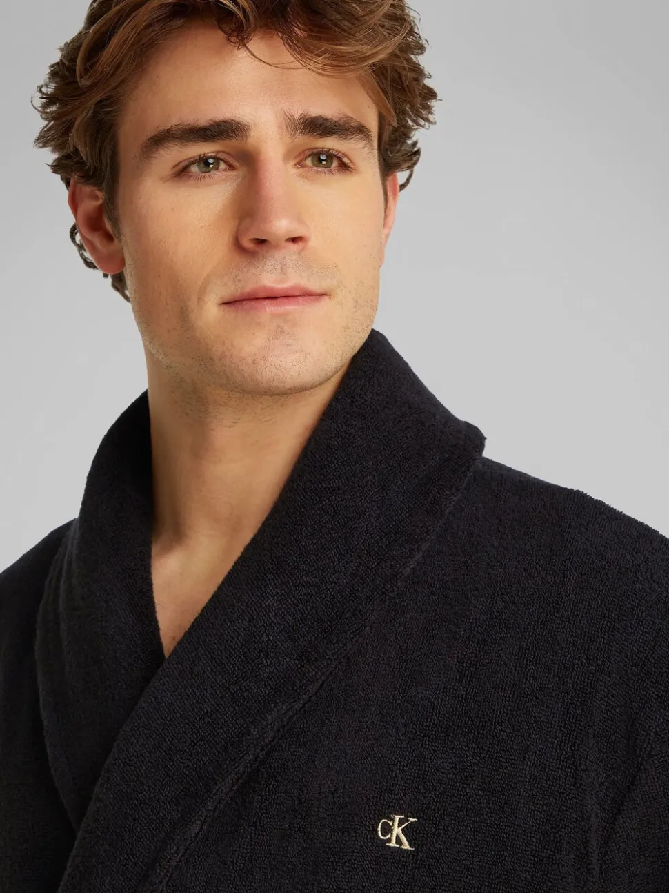 Calvin Klein 100% Cotton Terry Robe