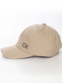 Calvin Klein Golf 100% Cotton Twill Brown Caps