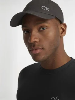 Calvin Klein Golf Grey 100% Cotton Twill Caps