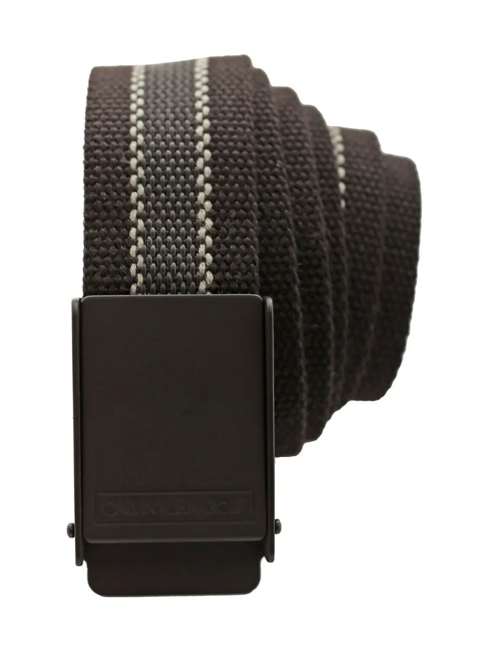 Calvin Klein Golf zwarte webbing riem