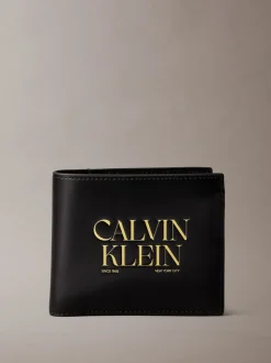 Calvin Klein Logo Graphic Billfold Coin Wallet