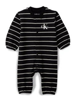 Calvin Klein Long Sleeve Monogram Bodysuit