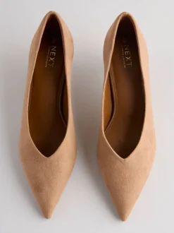 Camel - Puntige lage naaldhakken schoenen