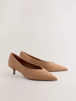Camel - Puntige lage naaldhakken schoenen