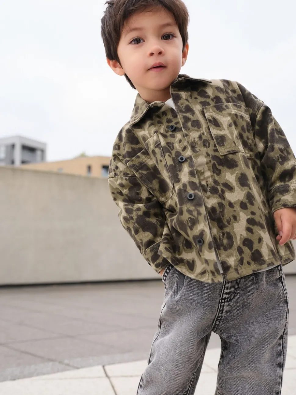 Camouflage - 2PC Camoflauge Overshirt & T-Shirt Set (3mths-7yrs)