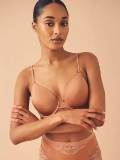 Caramel-nude - A-E Afvlakkende Ultimate Comfort Beha's 2 Verpakking