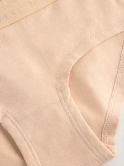 Caramel-nude - Verpakking van 5 hipsteronderbroeken (5-16 jr)