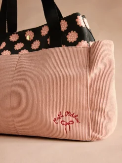 Cath Kidston - Boxy corduroy draagtas
