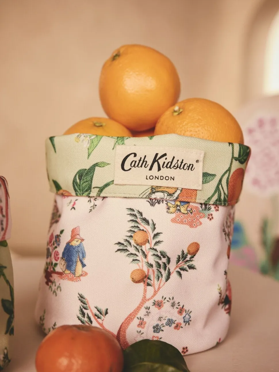 Cath Kidston set van 2 omkeerbare opbergtassen