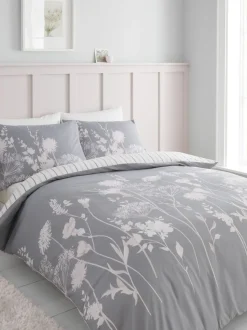 Catherine Lansfield - Meadowsweet omkeerbare dekbedovertrekset met bloemenprint