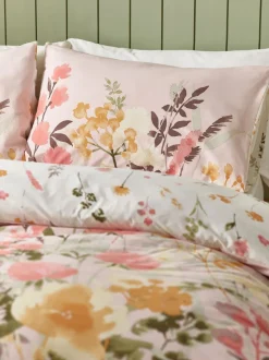 Catherine Lansfield Countryside Floral Reversible Duvet Cover Set