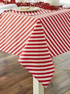 Catherine Lansfield Kerstmis Candy Cane 100% katoenen tafelkleed