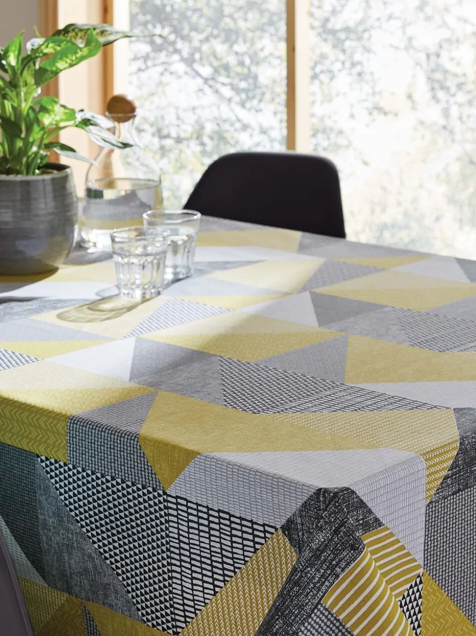 Catherine Lansfield Larsson Geo 100% katoenen tafelkleed