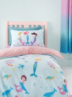 Catherine Lansfield Mermaid omkeerbare dekbedovertrekset